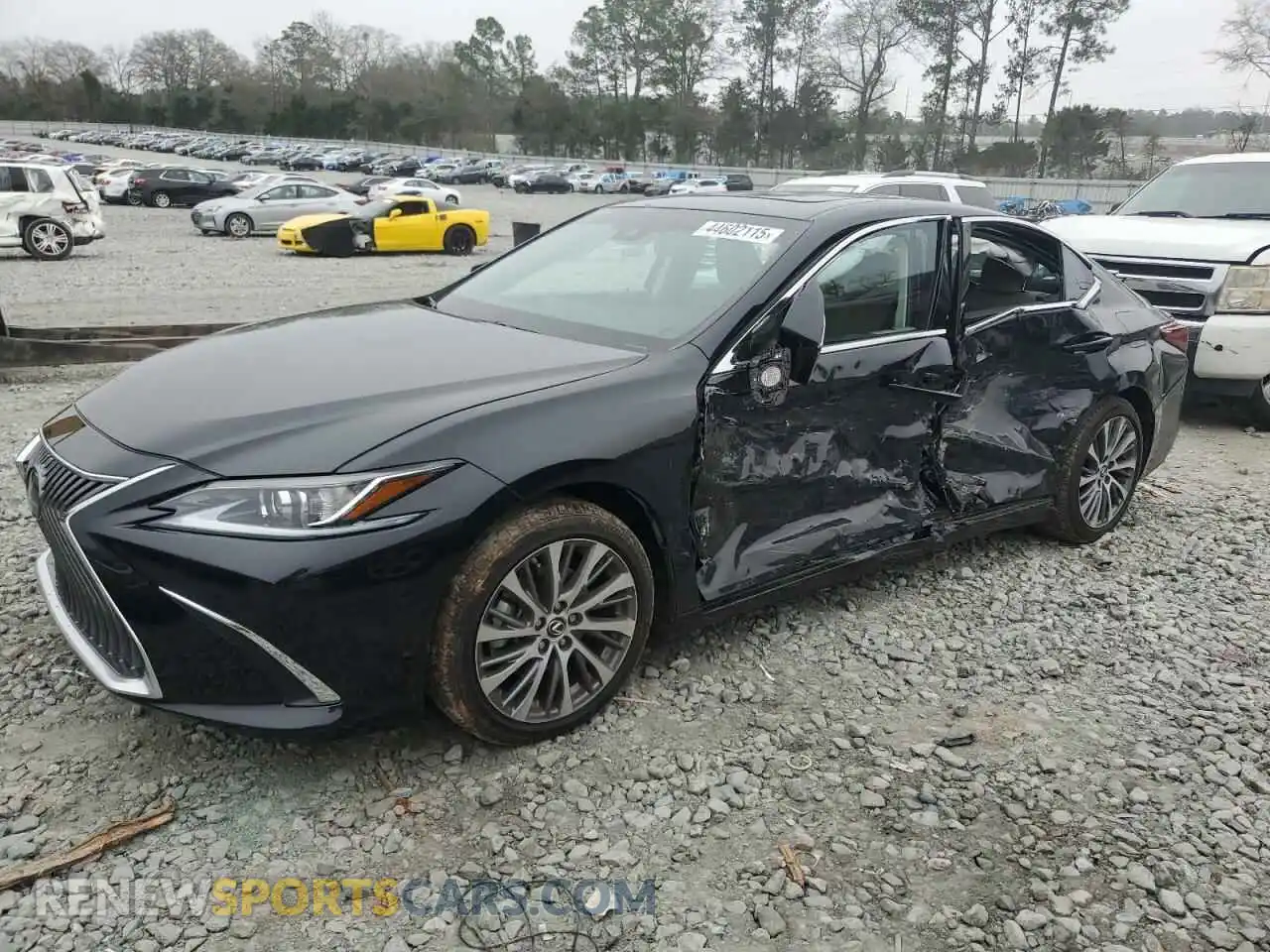 1 Photograph of a damaged car 58ADZ1B11MU104194 LEXUS ES350 2021