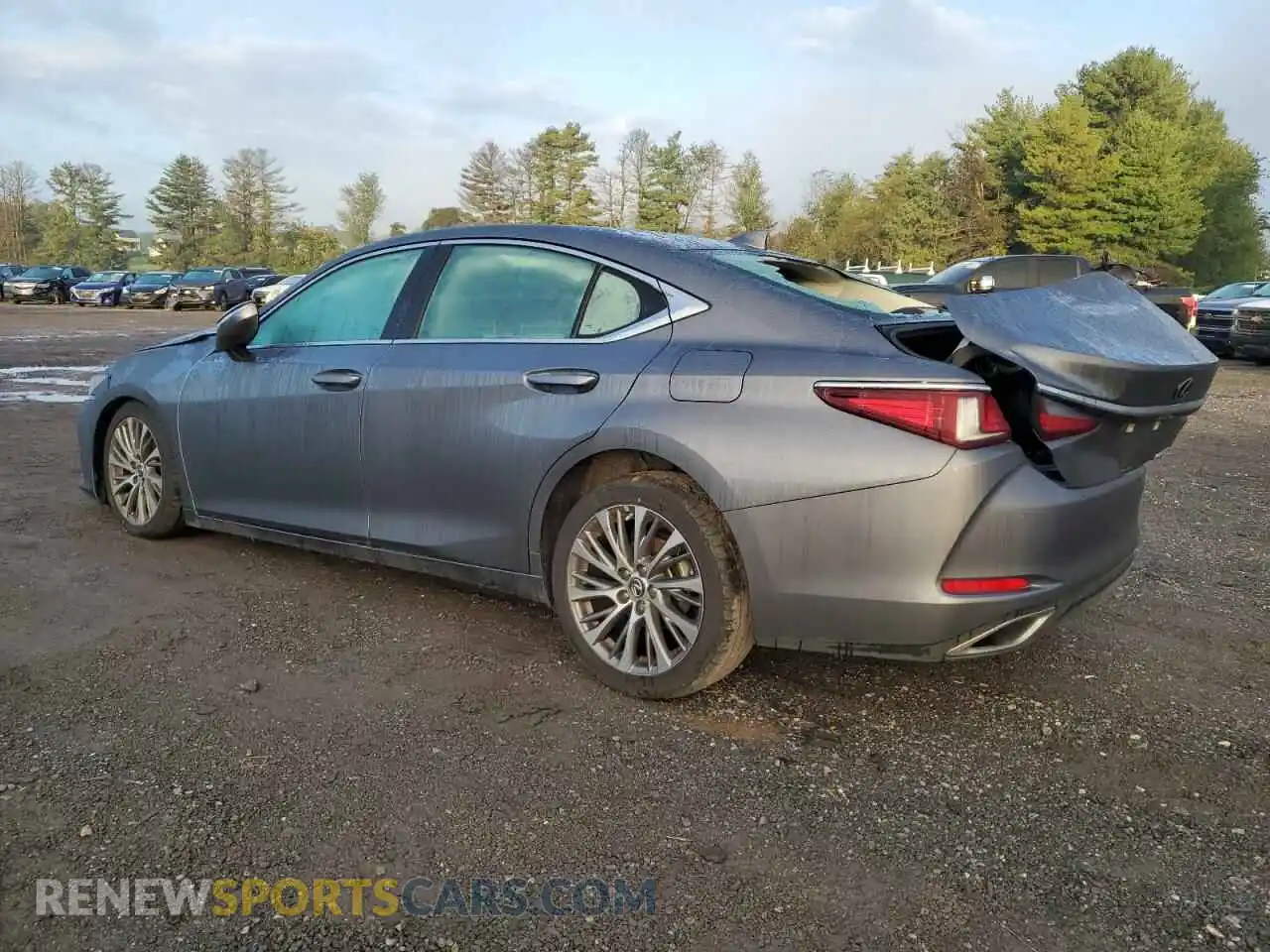 2 Photograph of a damaged car 58ADZ1B11MU104468 LEXUS ES350 2021
