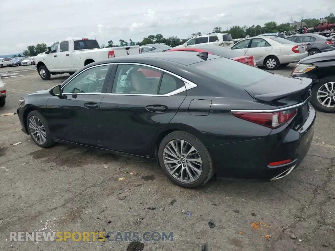 2 Photograph of a damaged car 58ADZ1B12MU092864 LEXUS ES350 2021
