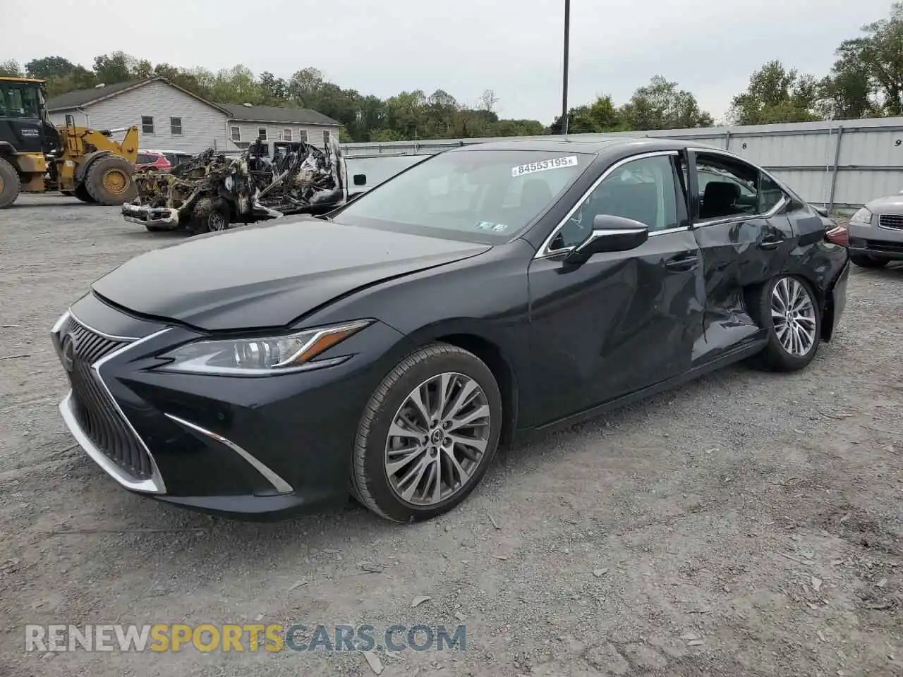 1 Photograph of a damaged car 58ADZ1B12MU102678 LEXUS ES350 2021