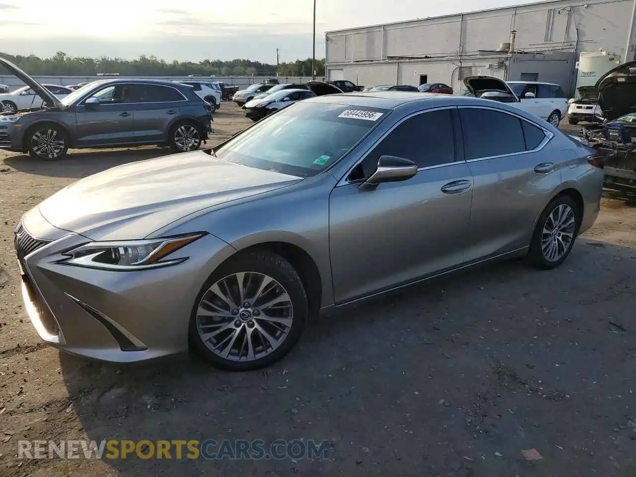 1 Photograph of a damaged car 58ADZ1B12MU103071 LEXUS ES350 2021