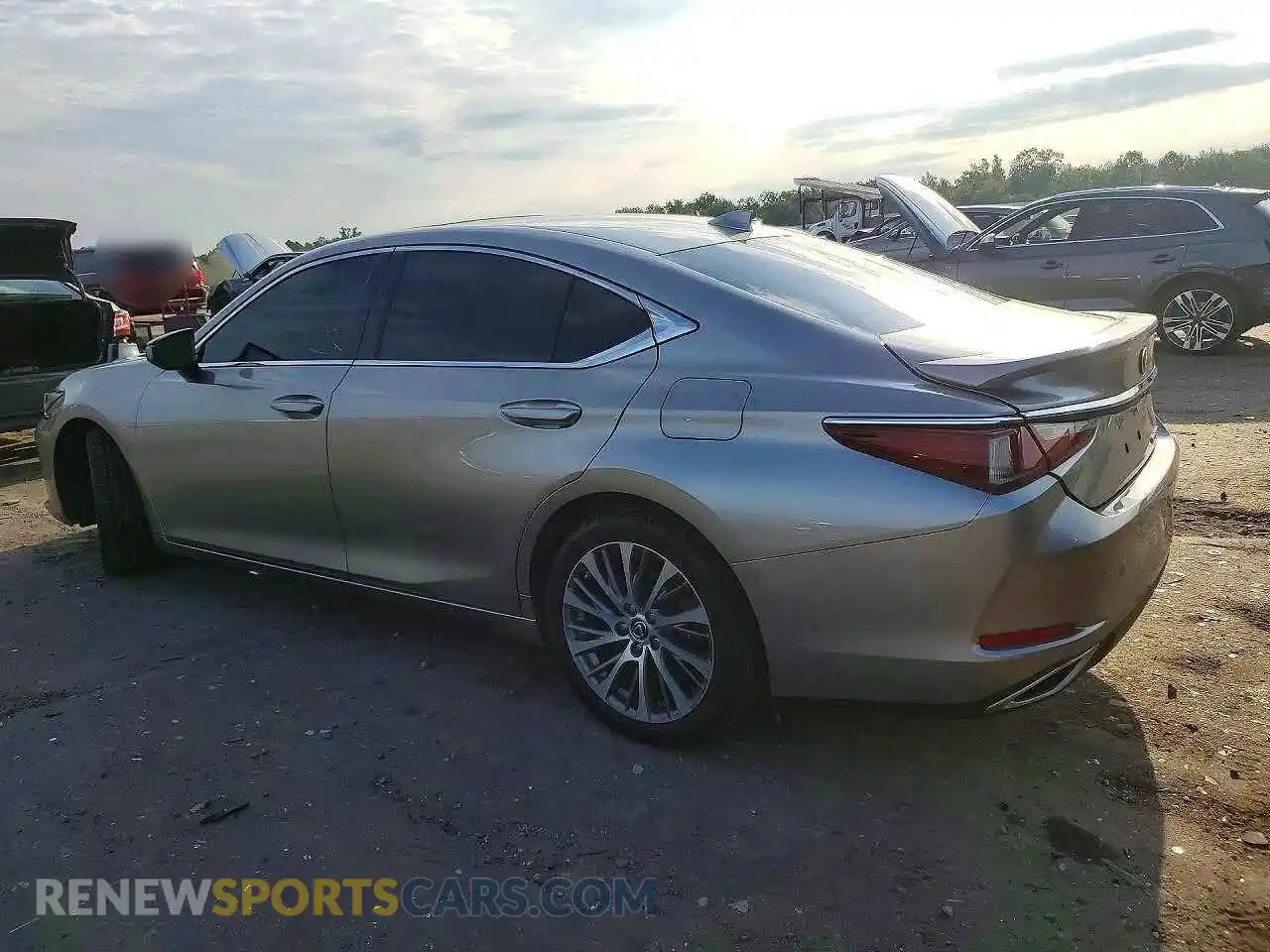 2 Photograph of a damaged car 58ADZ1B12MU103071 LEXUS ES350 2021