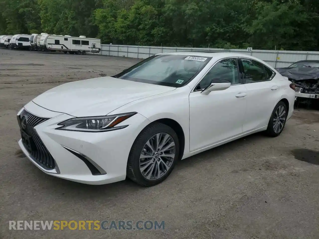 1 Photograph of a damaged car 58ADZ1B12MU108738 LEXUS ES350 2021