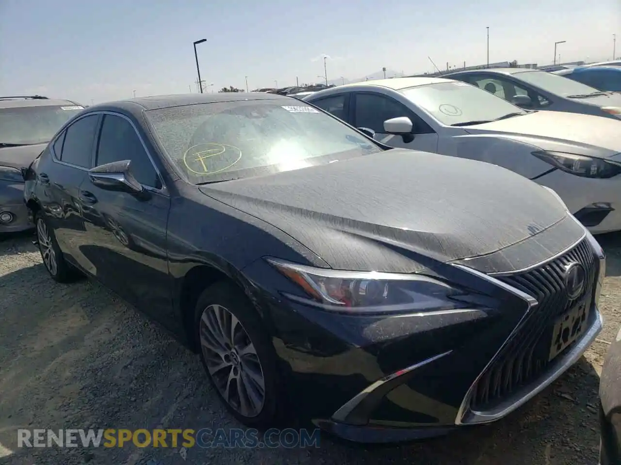 1 Photograph of a damaged car 58ADZ1B12MU108786 LEXUS ES350 2021