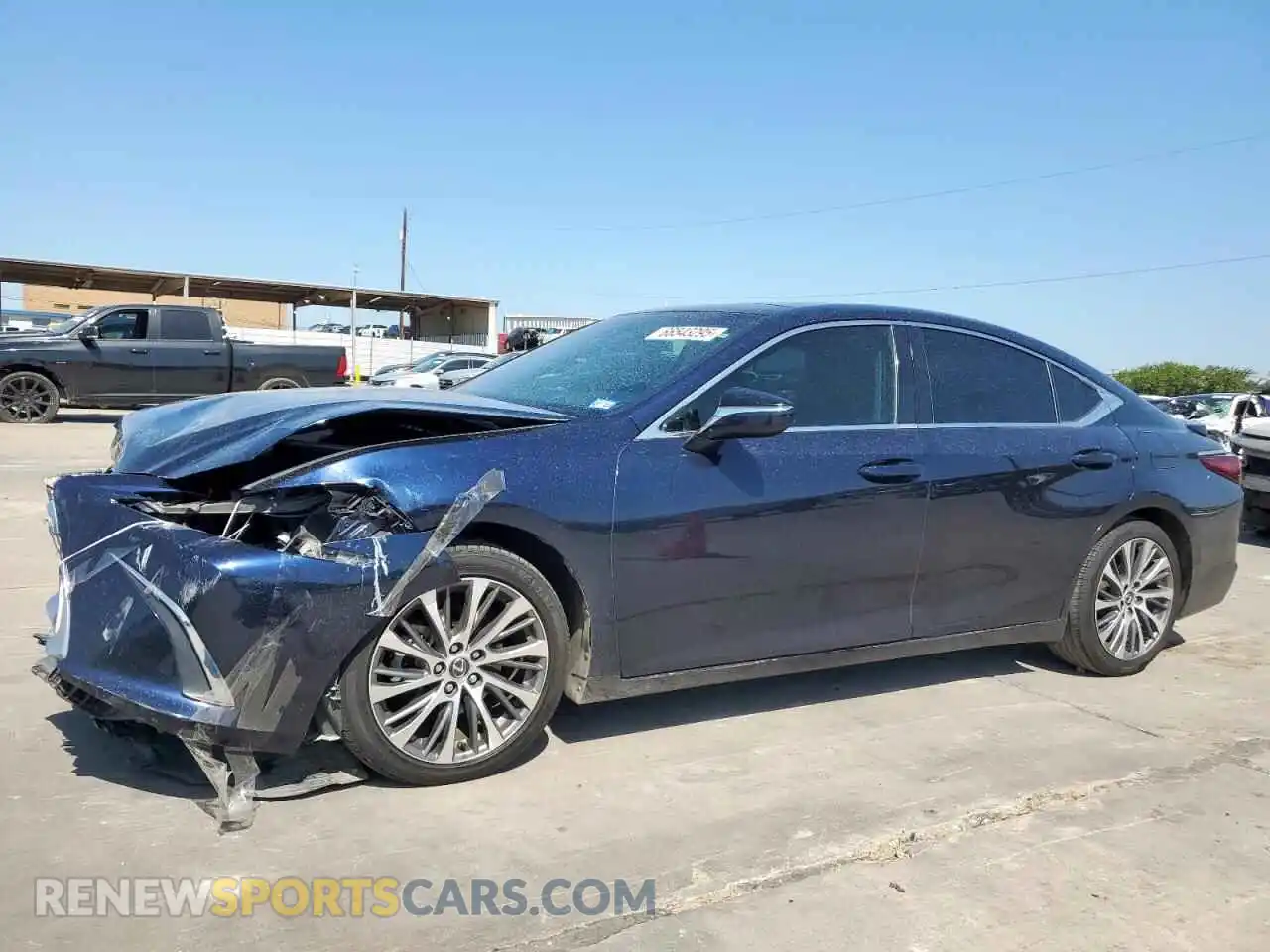 1 Photograph of a damaged car 58ADZ1B13MU084594 LEXUS ES350 2021