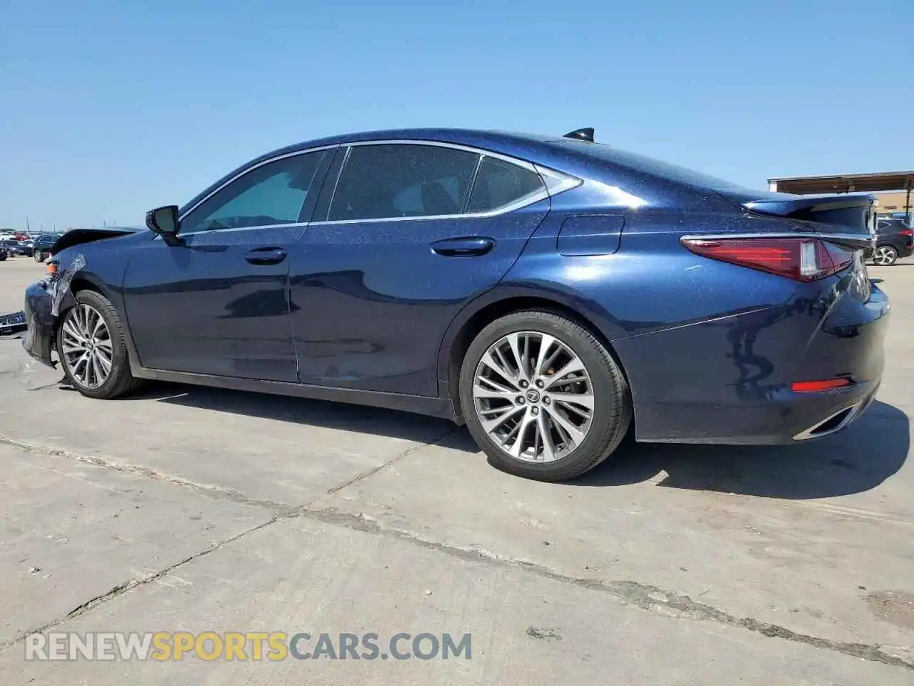 2 Photograph of a damaged car 58ADZ1B13MU084594 LEXUS ES350 2021