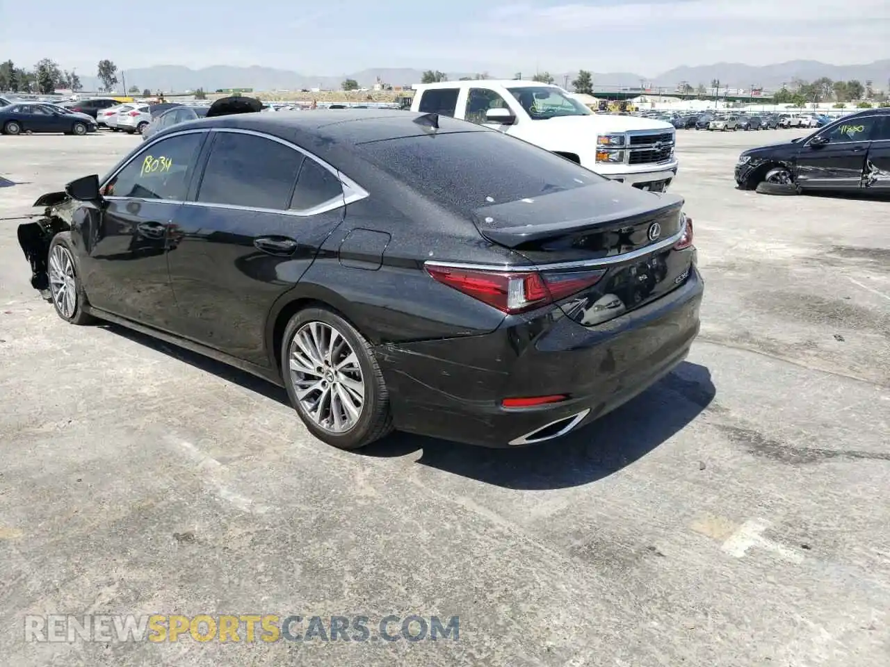 3 Photograph of a damaged car 58ADZ1B13MU106769 LEXUS ES350 2021