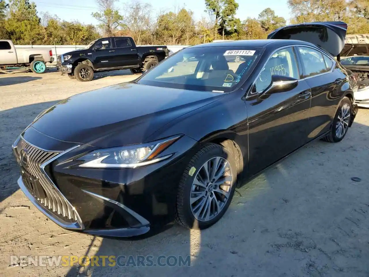 1 Photograph of a damaged car 58ADZ1B13MU110806 LEXUS ES350 2021