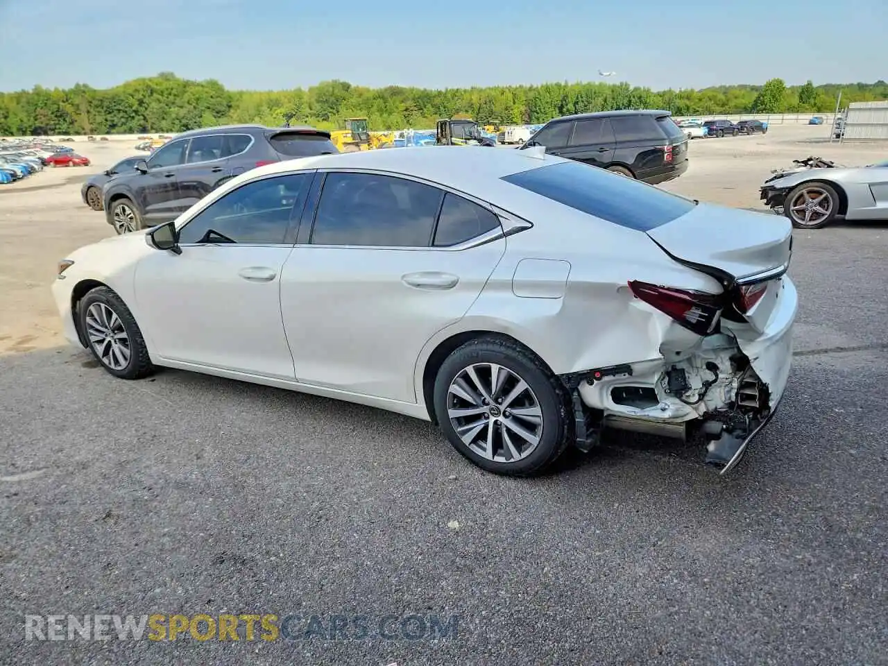 2 Photograph of a damaged car 58ADZ1B14MU086760 LEXUS ES350 2021
