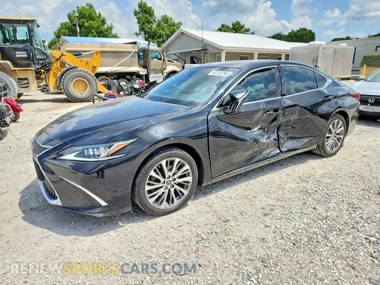 1 Photograph of a damaged car 58ADZ1B14MU087052 LEXUS ES350 2021
