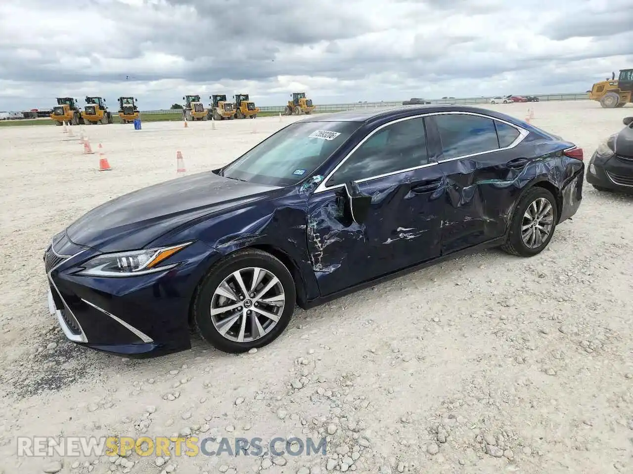 1 Photograph of a damaged car 58ADZ1B14MU092400 LEXUS ES350 2021