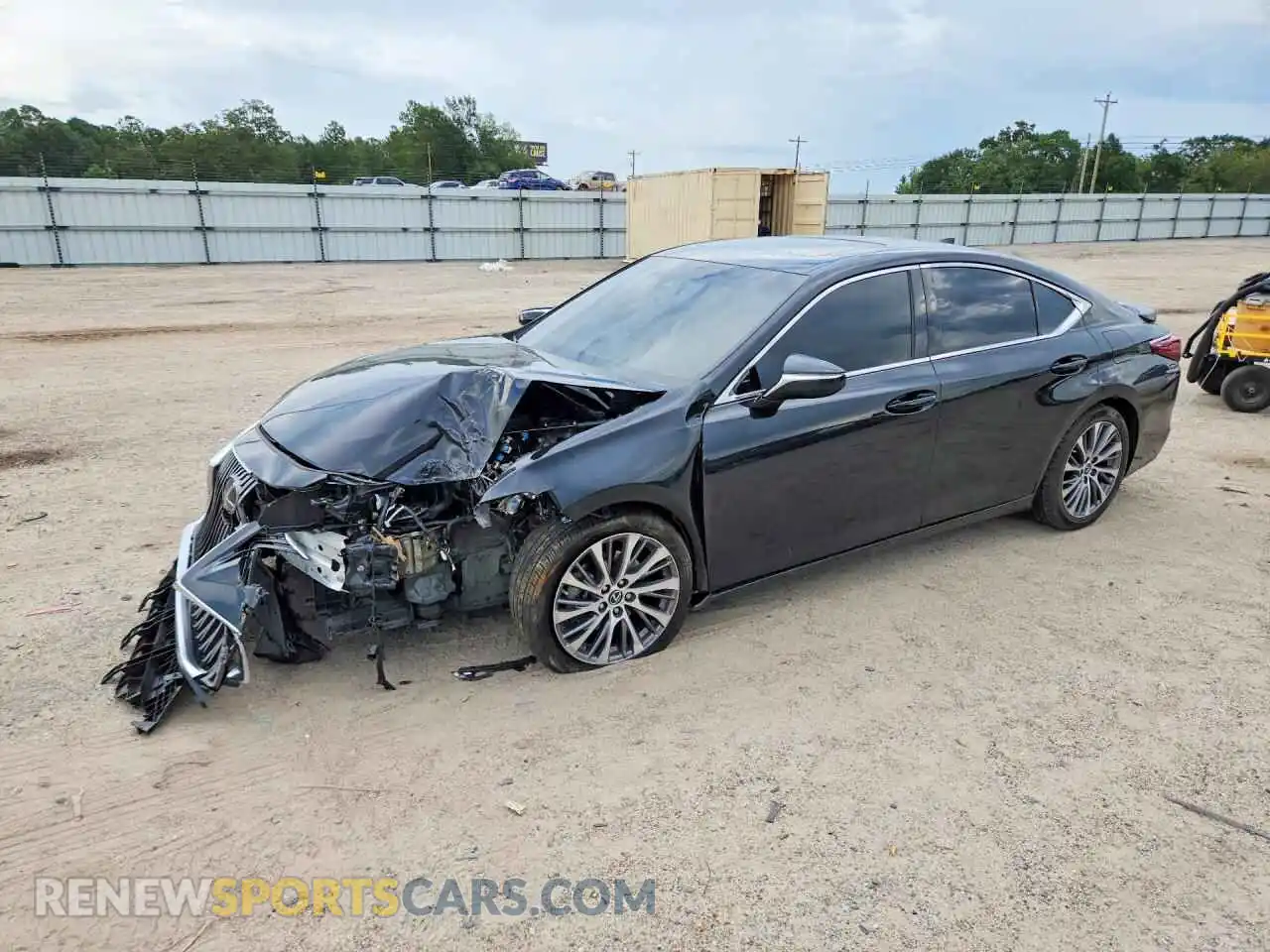 1 Photograph of a damaged car 58ADZ1B14MU094115 LEXUS ES350 2021