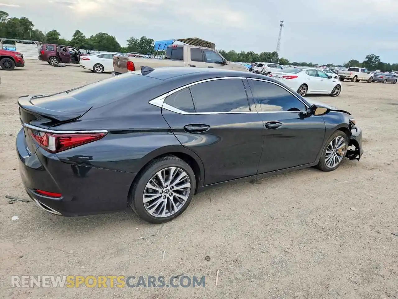 3 Photograph of a damaged car 58ADZ1B14MU094115 LEXUS ES350 2021