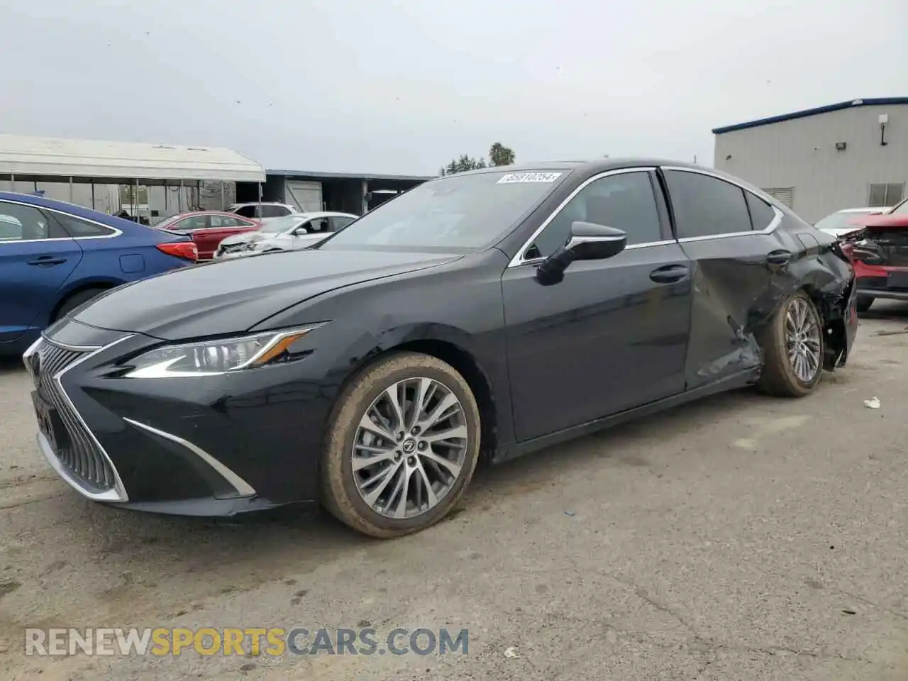 1 Photograph of a damaged car 58ADZ1B14MU102021 LEXUS ES350 2021