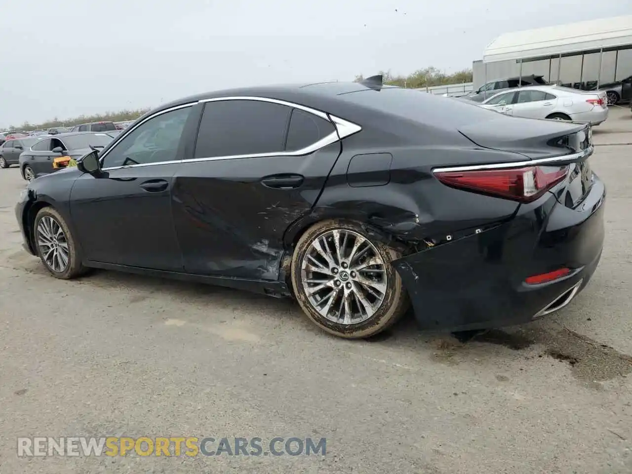 2 Photograph of a damaged car 58ADZ1B14MU102021 LEXUS ES350 2021