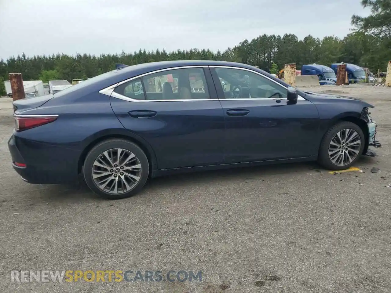 3 Photograph of a damaged car 58ADZ1B14MU103962 LEXUS ES350 2021