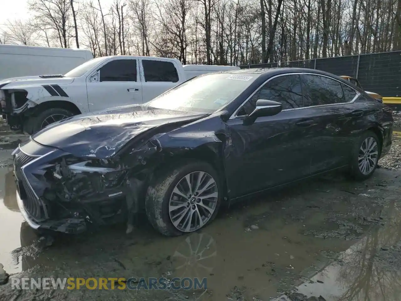 1 Photograph of a damaged car 58ADZ1B14MU104030 LEXUS ES350 2021