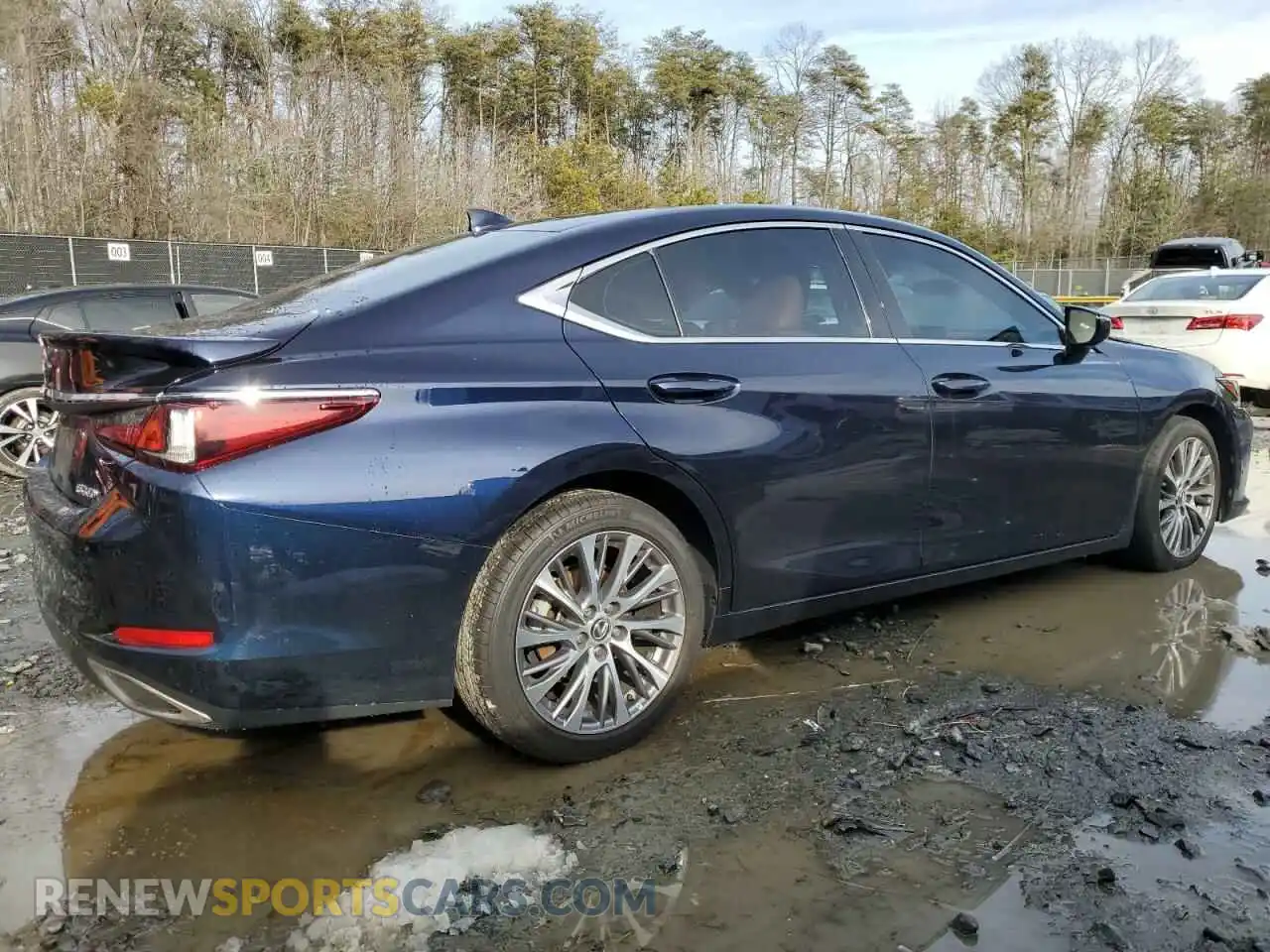 3 Photograph of a damaged car 58ADZ1B14MU104030 LEXUS ES350 2021