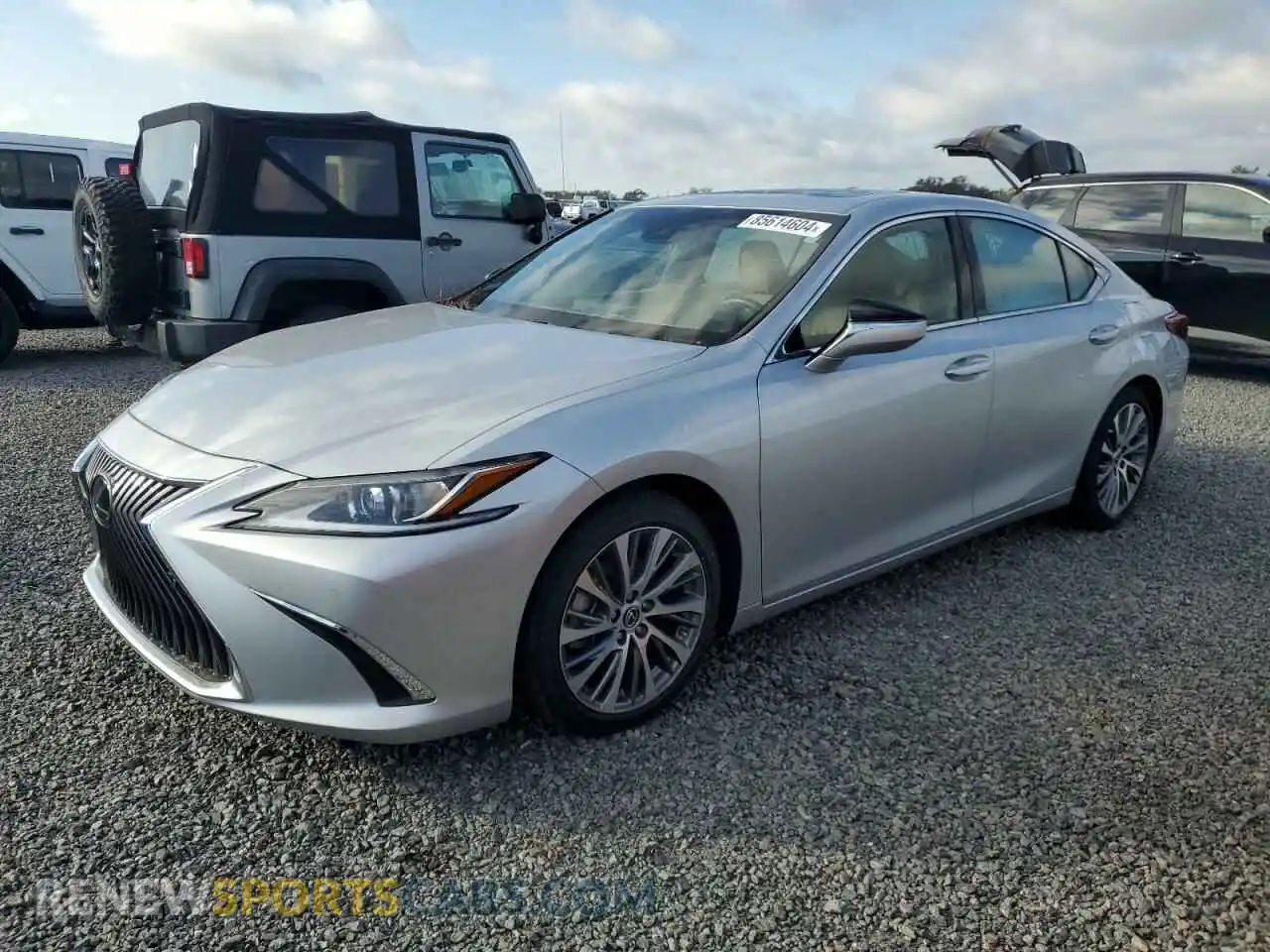 1 Photograph of a damaged car 58ADZ1B15MU088694 LEXUS ES350 2021