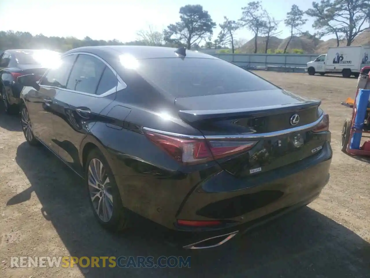 3 Photograph of a damaged car 58ADZ1B15MU093149 LEXUS ES350 2021