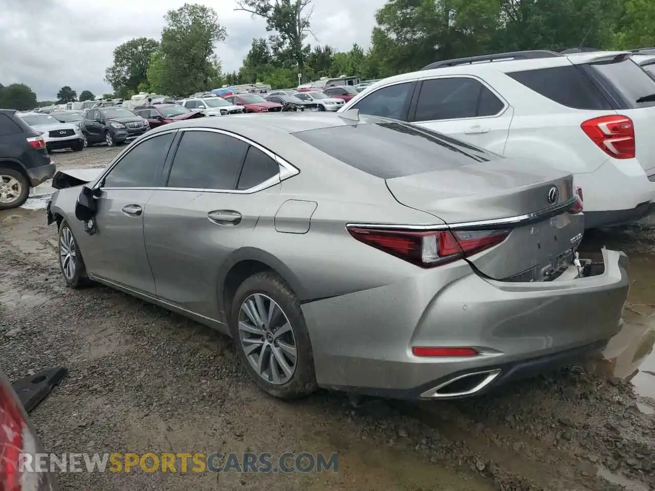 2 Photograph of a damaged car 58ADZ1B15MU107132 LEXUS ES350 2021