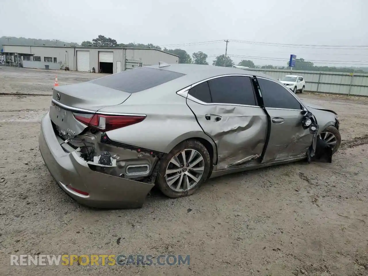 3 Photograph of a damaged car 58ADZ1B15MU107132 LEXUS ES350 2021
