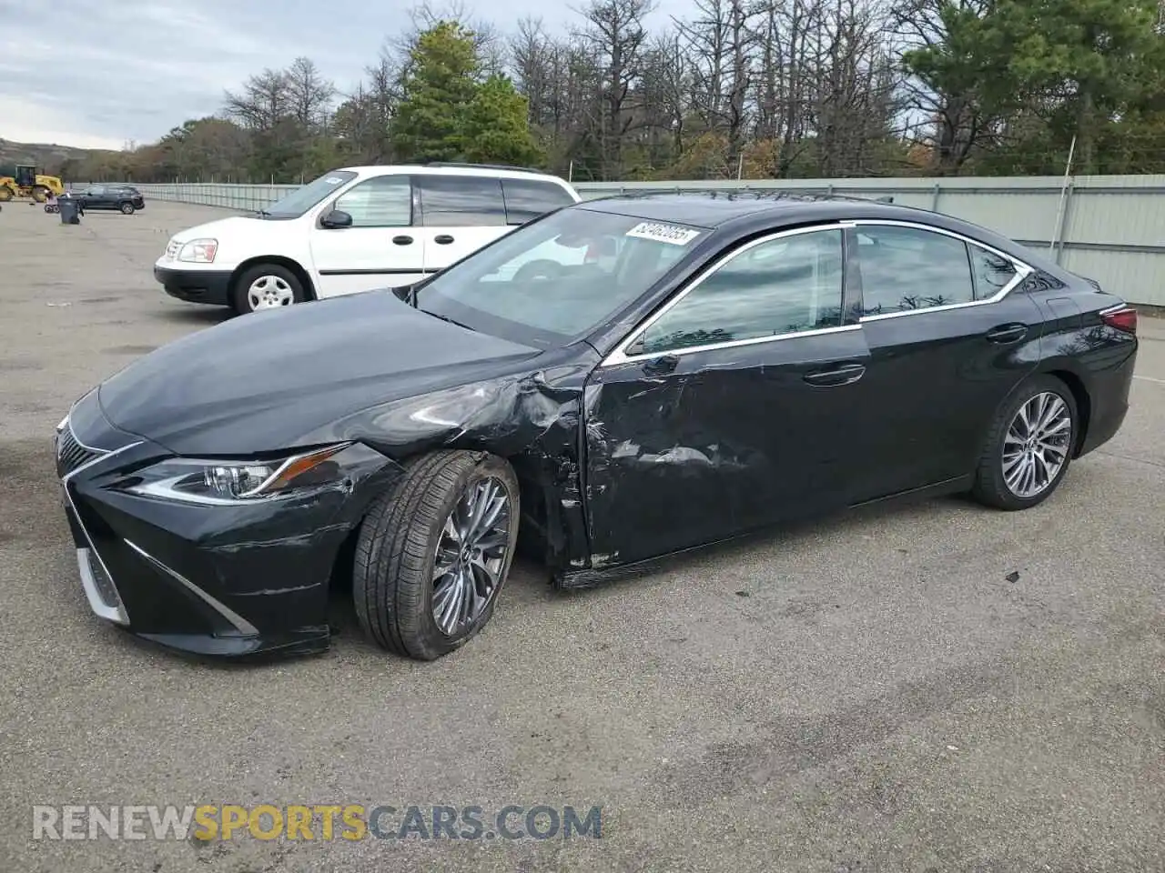 1 Photograph of a damaged car 58ADZ1B16MU095394 LEXUS ES350 2021