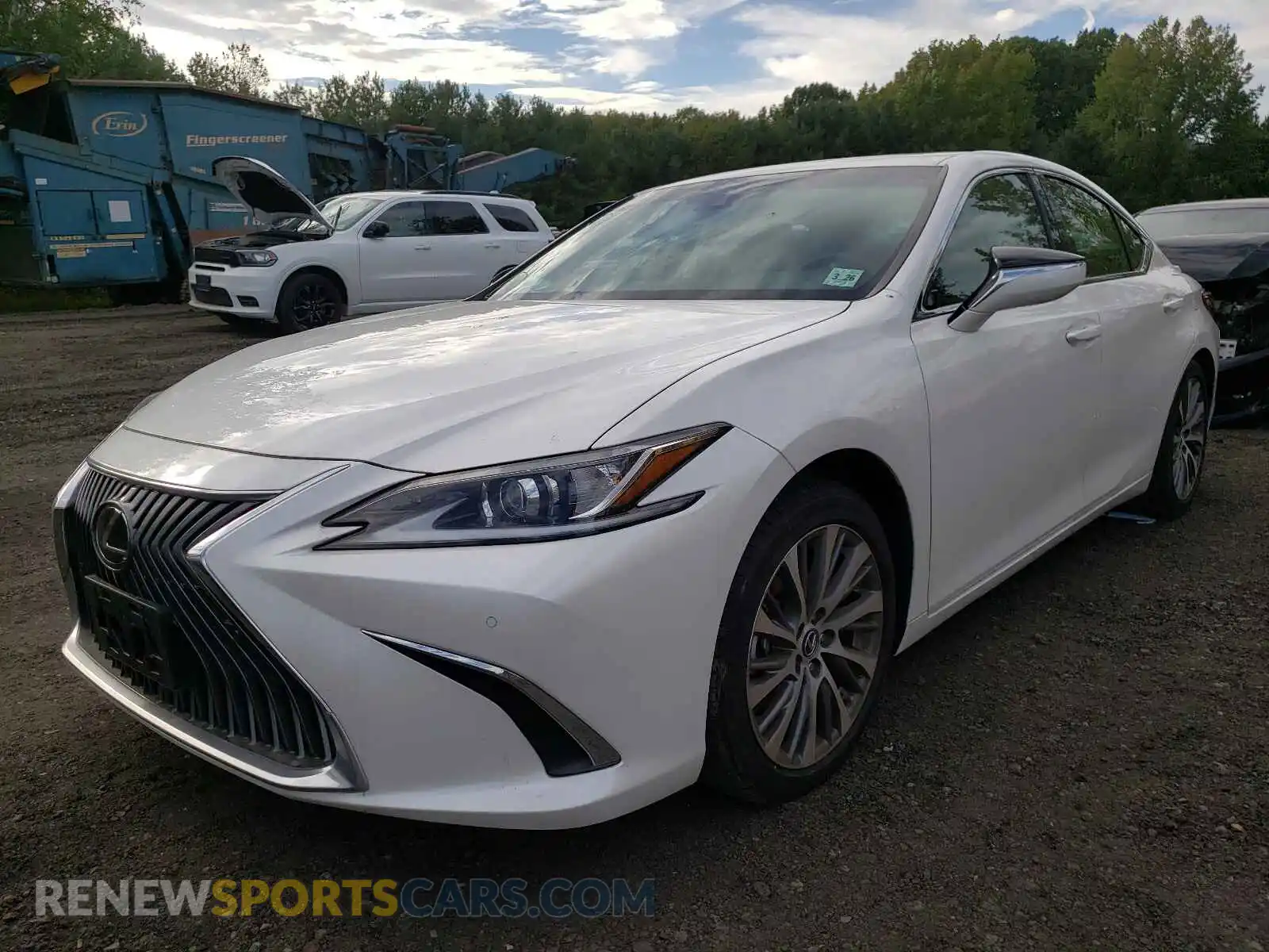 2 Photograph of a damaged car 58ADZ1B16MU095850 LEXUS ES350 2021