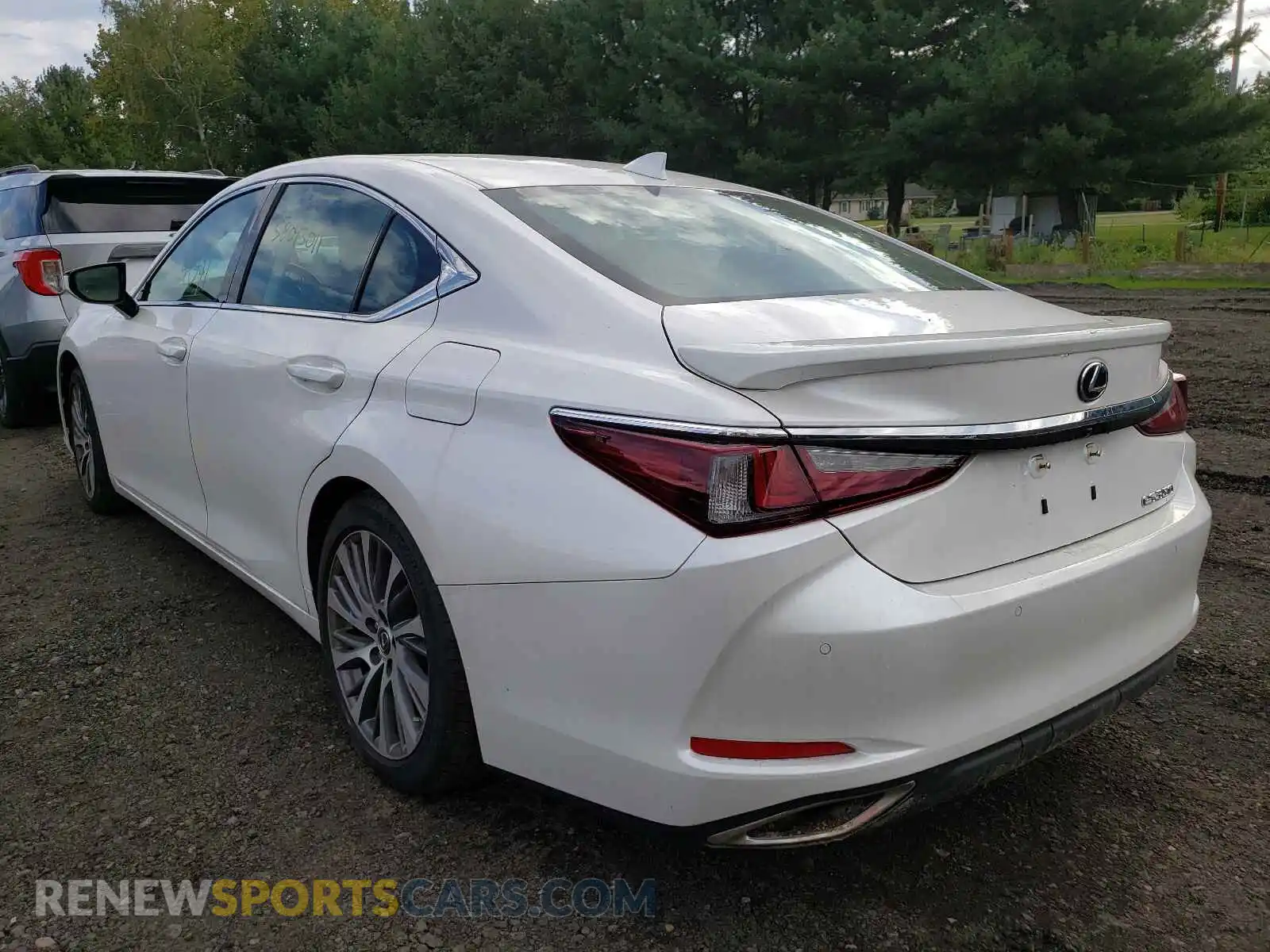 3 Photograph of a damaged car 58ADZ1B16MU095850 LEXUS ES350 2021