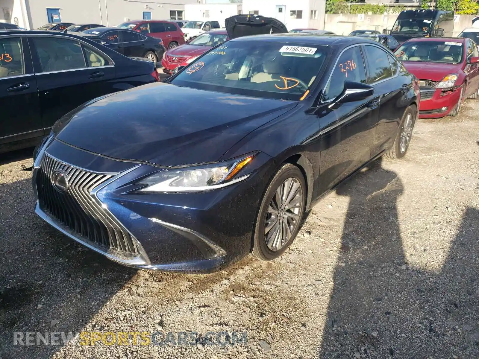 2 Photograph of a damaged car 58ADZ1B16MU096089 LEXUS ES350 2021
