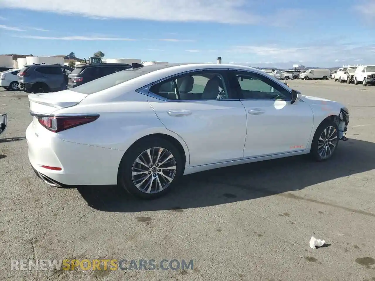 3 Photograph of a damaged car 58ADZ1B17MU083061 LEXUS ES350 2021