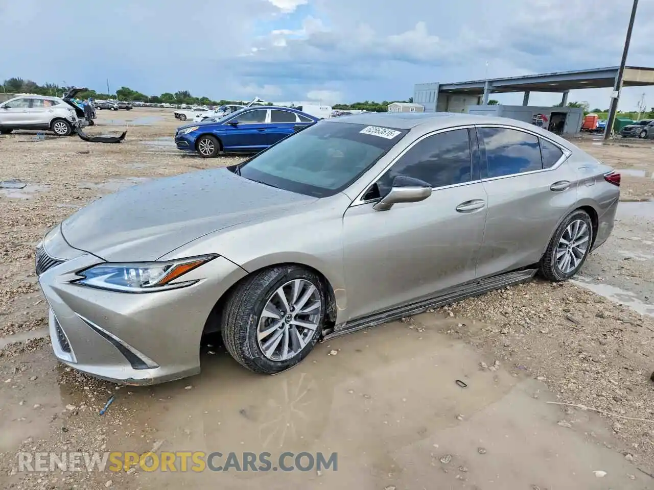 1 fotografías del automóvil dañado 58ADZ1B17MU089023 LEXUS ES350 2021
