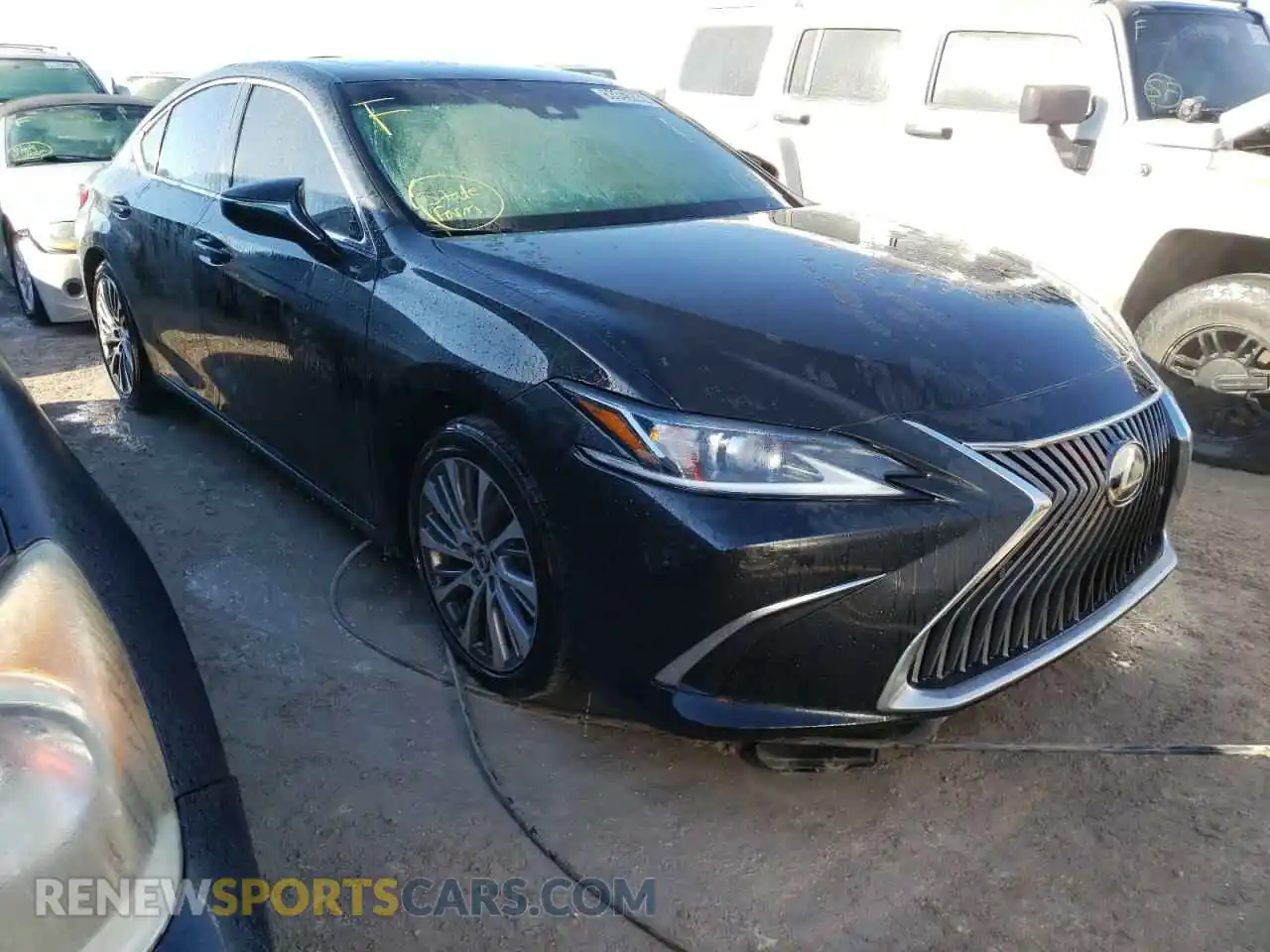1 Photograph of a damaged car 58ADZ1B17MU098188 LEXUS ES350 2021