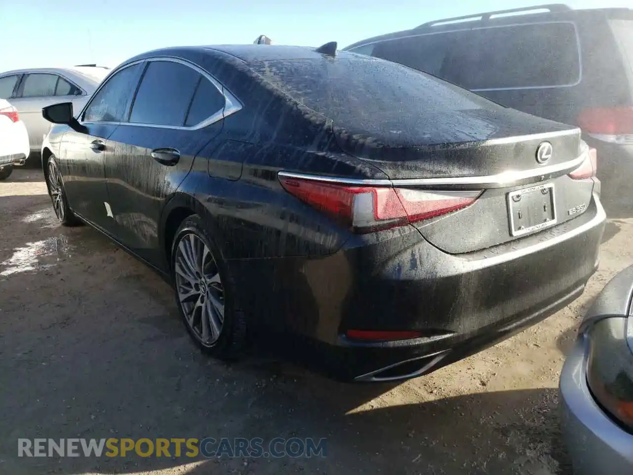 3 Photograph of a damaged car 58ADZ1B17MU098188 LEXUS ES350 2021