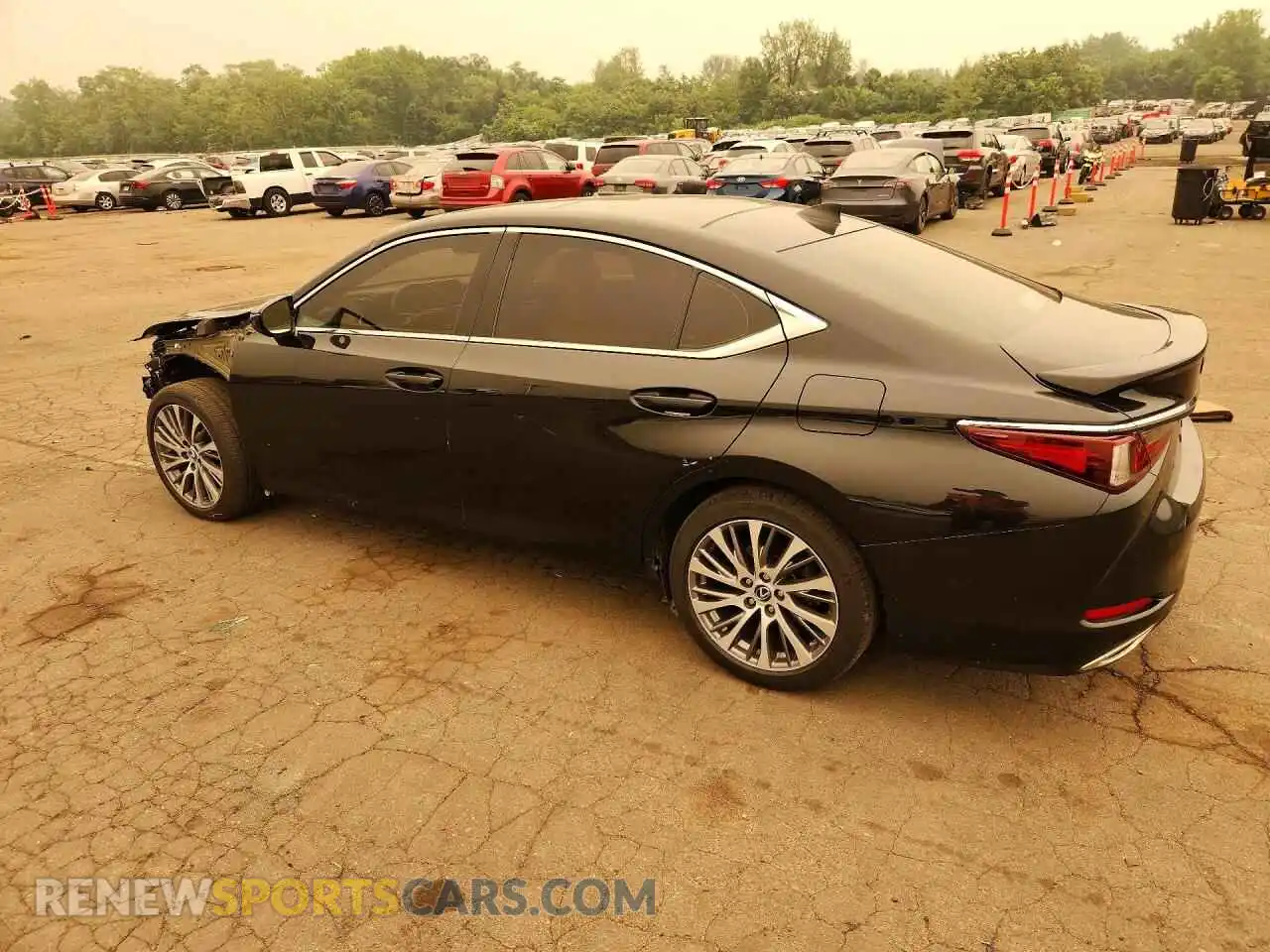 2 Photograph of a damaged car 58ADZ1B17MU103972 LEXUS ES350 2021
