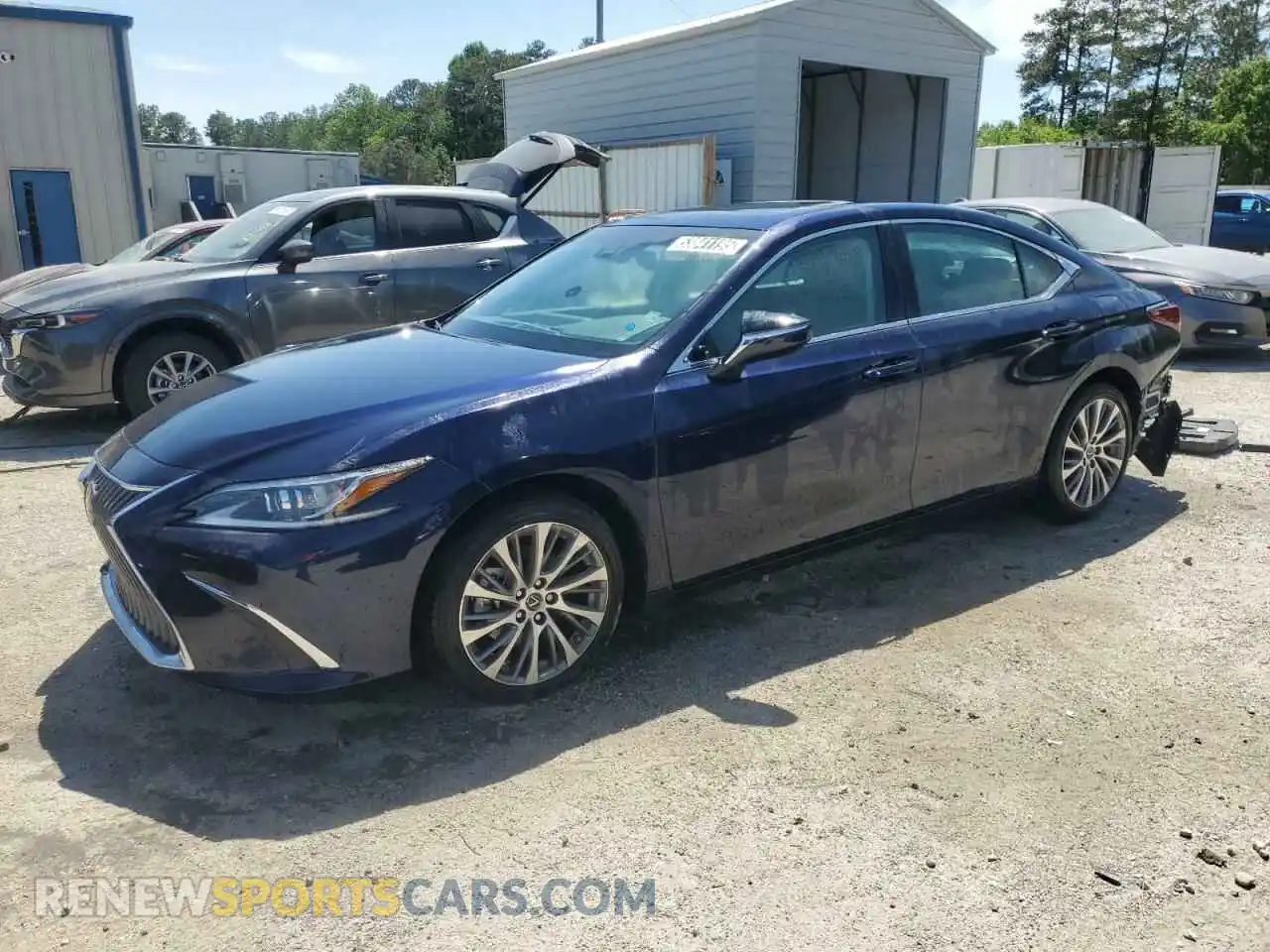 1 Photograph of a damaged car 58ADZ1B17MU104278 LEXUS ES350 2021