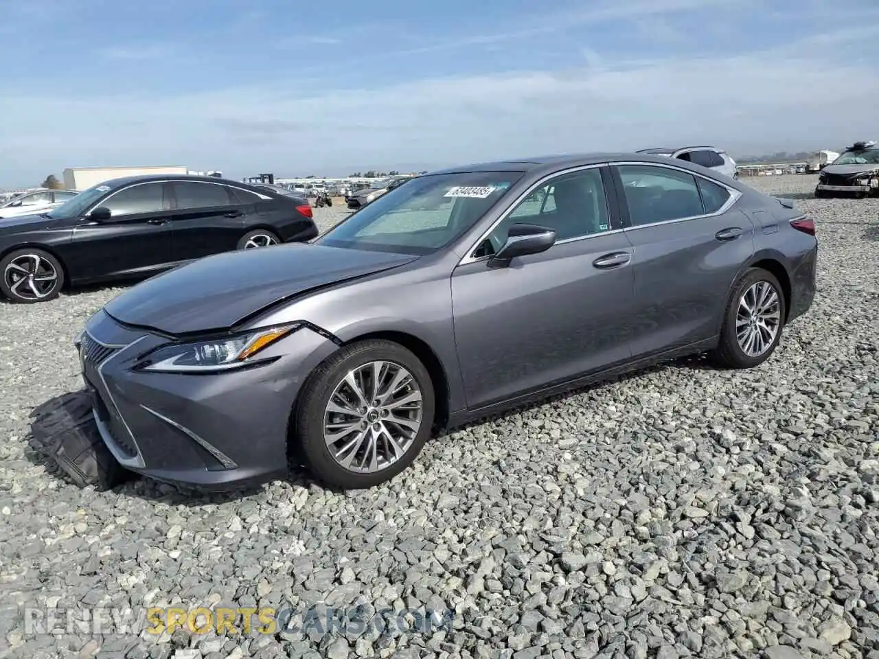 1 Photograph of a damaged car 58ADZ1B18MU082923 LEXUS ES350 2021