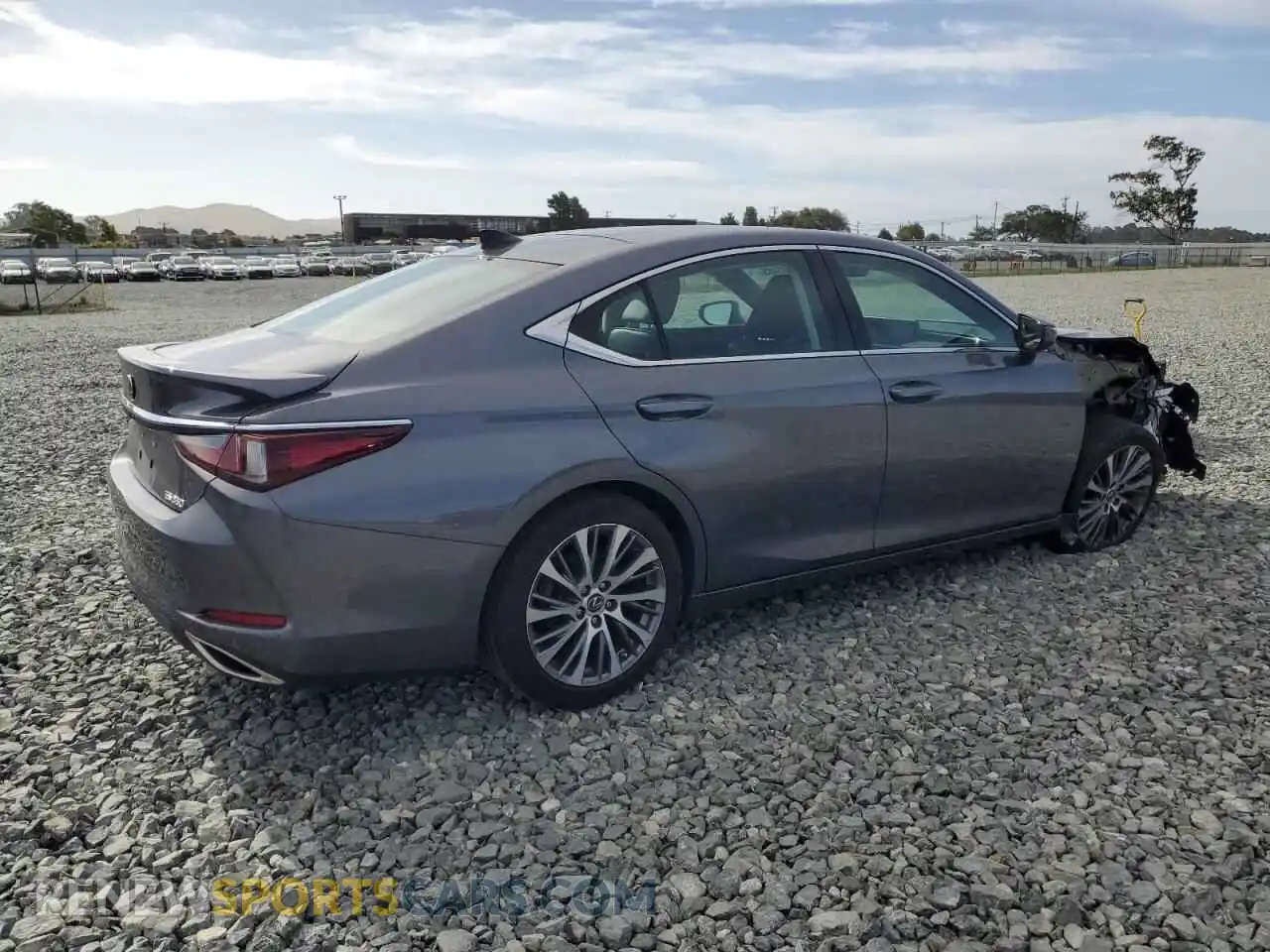 3 Photograph of a damaged car 58ADZ1B18MU082923 LEXUS ES350 2021