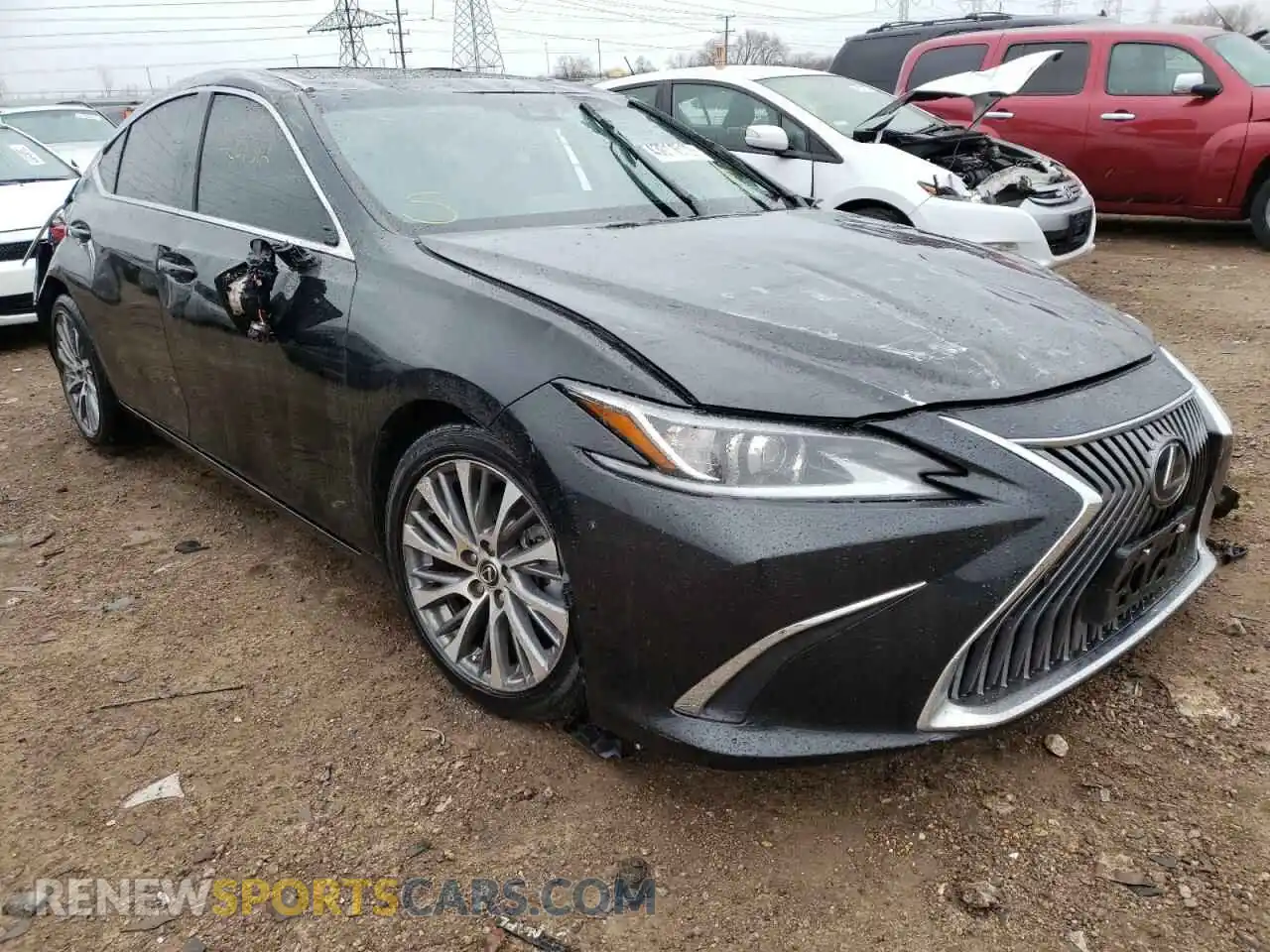 1 fotografías del automóvil dañado 58ADZ1B18MU084249 LEXUS ES350 2021
