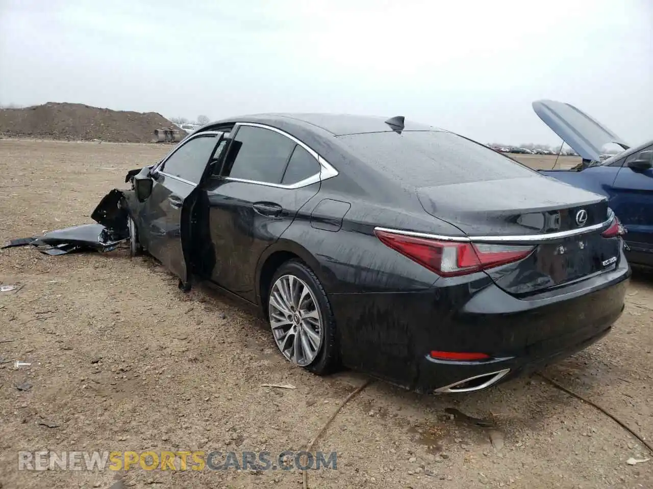 3 fotografías del automóvil dañado 58ADZ1B18MU084249 LEXUS ES350 2021
