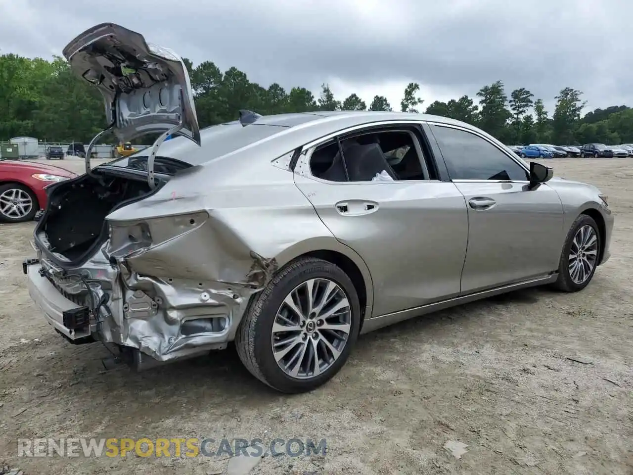 3 Фотография поврежденного автомобиля 58ADZ1B18MU104015 LEXUS ES350 2021