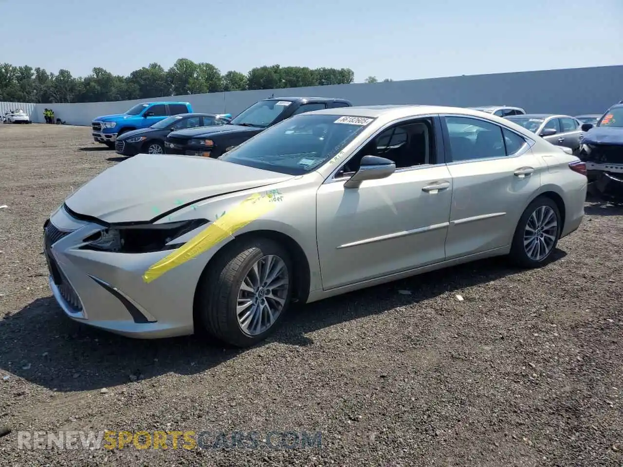 1 Фотография поврежденного автомобиля 58ADZ1B18MU105147 LEXUS ES350 2021