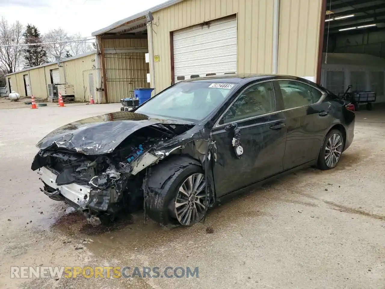 1 Photograph of a damaged car 58ADZ1B18MU106444 LEXUS ES350 2021