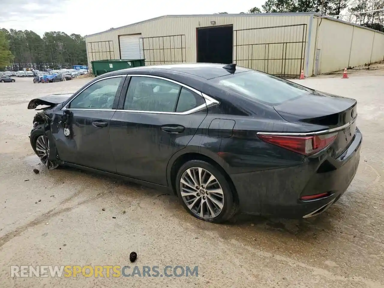 2 Photograph of a damaged car 58ADZ1B18MU106444 LEXUS ES350 2021