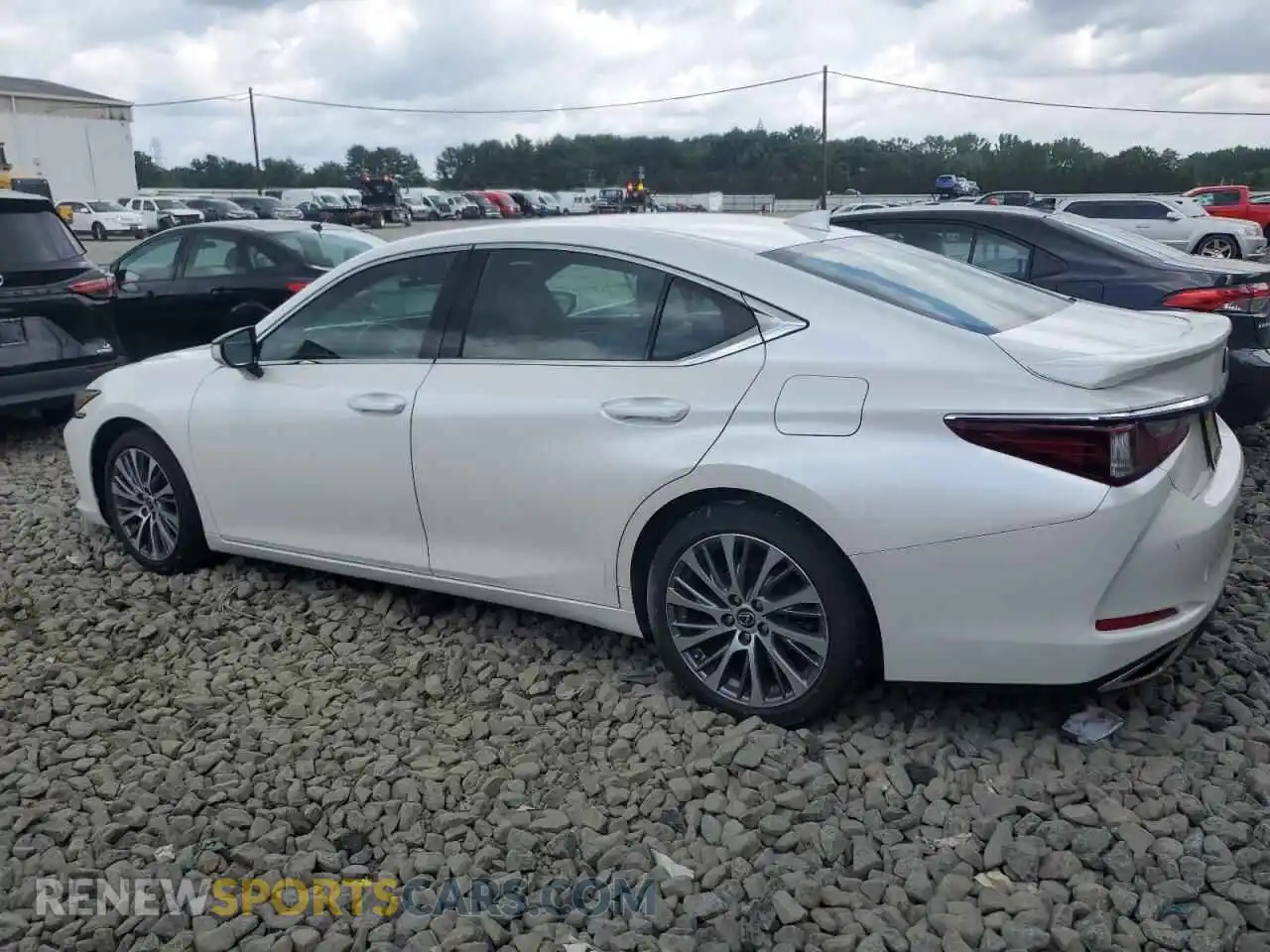 2 Photograph of a damaged car 58ADZ1B19MU082414 LEXUS ES350 2021