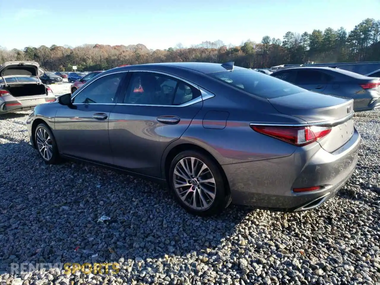 2 Photograph of a damaged car 58ADZ1B19MU085250 LEXUS ES350 2021