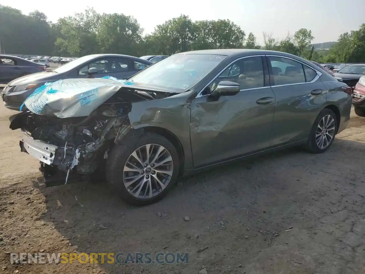 1 Фотография поврежденного автомобиля 58ADZ1B19MU094191 LEXUS ES350 2021