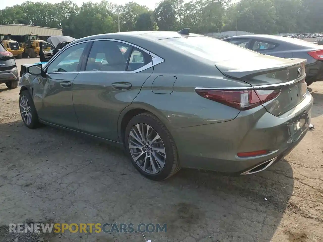 2 Фотография поврежденного автомобиля 58ADZ1B19MU094191 LEXUS ES350 2021