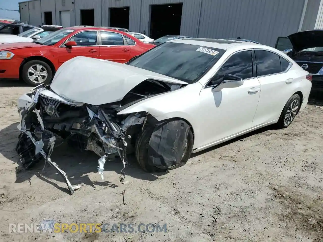 1 Photograph of a damaged car 58ADZ1B1XMU091204 LEXUS ES350 2021