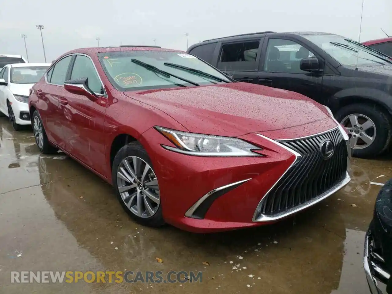 1 fotografías del automóvil dañado 58ADZ1B1XMU096306 LEXUS ES350 2021